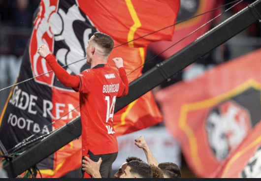 Benjamin Bourigeaud joueur emblématique du stade rennais 2017/2024